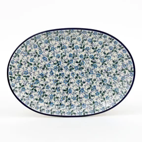 Półmisek G68, 31,5/22 cm <br> 2089X Niezapominajki